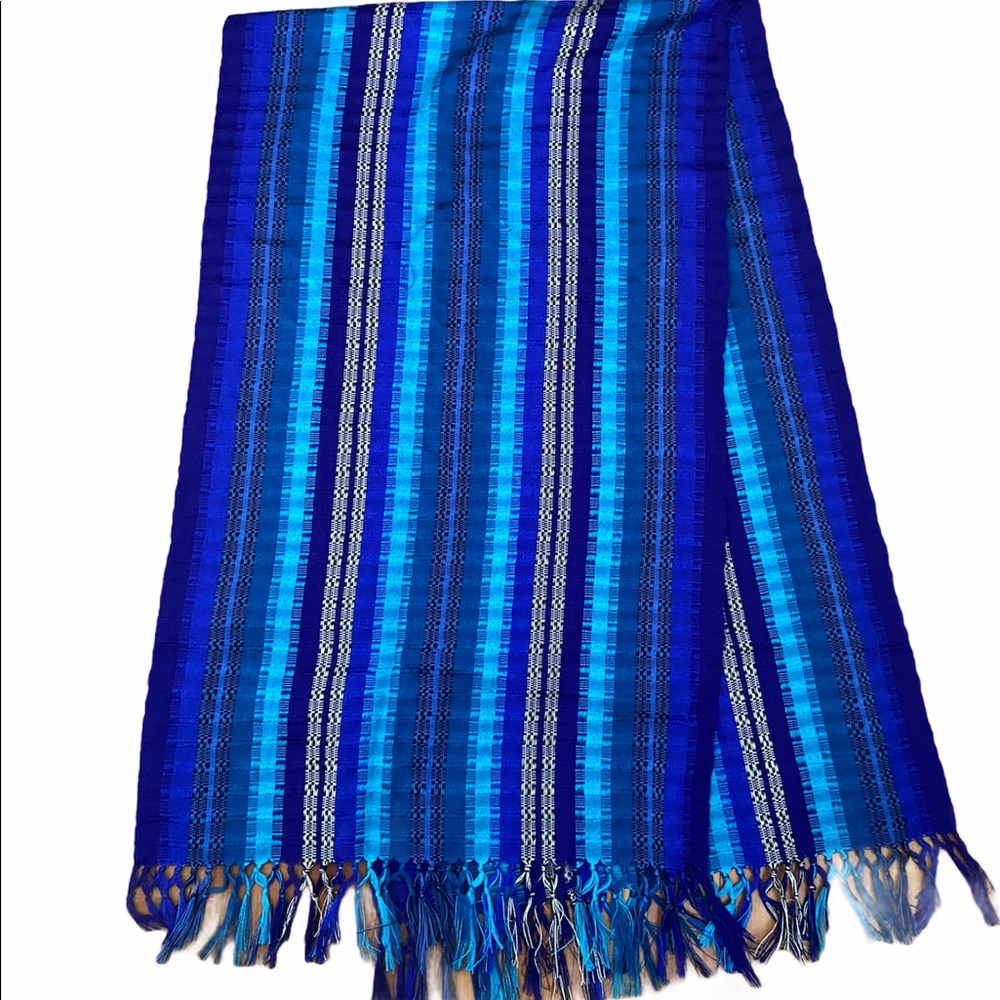 NWOT Woven Mayan shawl OOAK